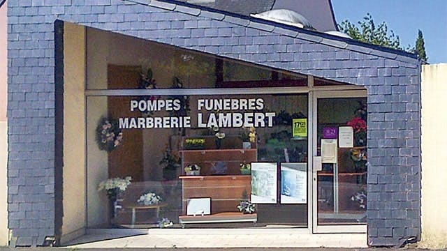 Photographies des Pompes Funèbres Marbrerie Lambert à Vannes