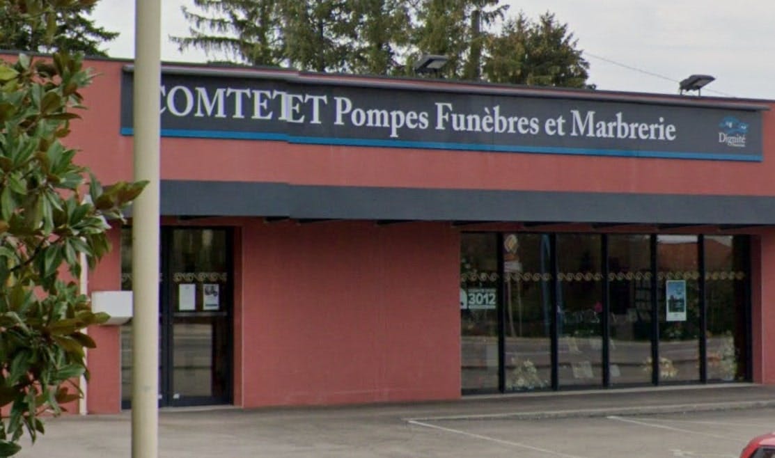 Photographie de la Pompes Funèbres COMTET de Montrevel-en-Bresse
