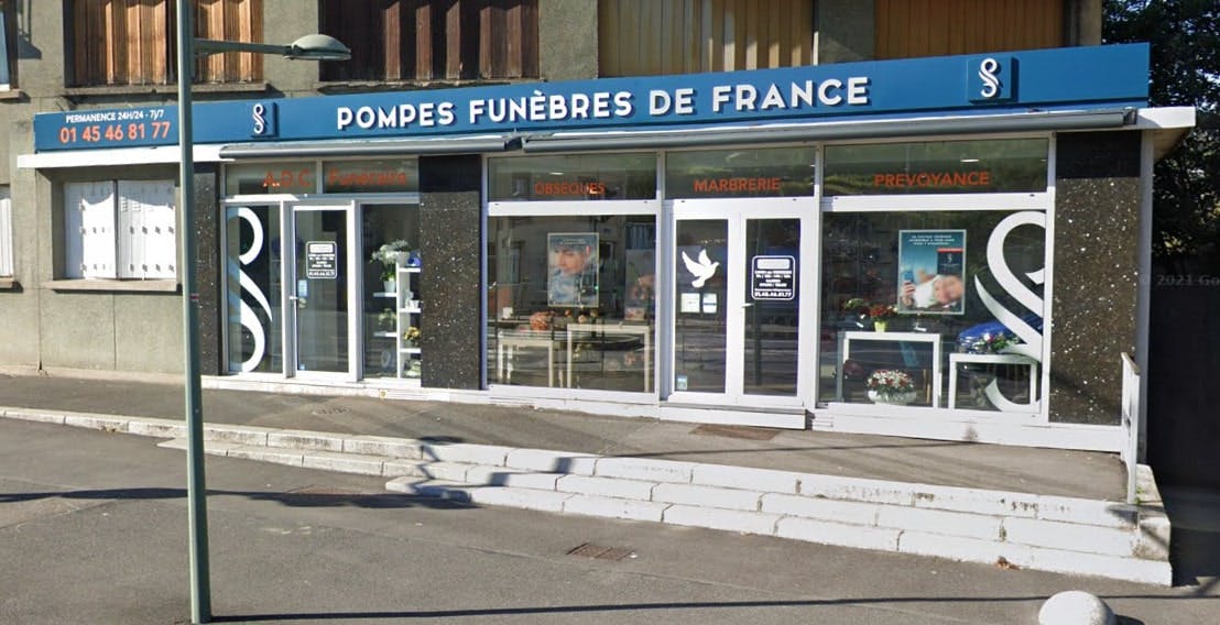 Photographie de La Pompes funèbres de France d'Arcueil
