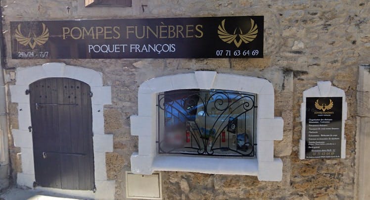 Photographie de la Pompes funèbres poquet François de Lançon-Provence
