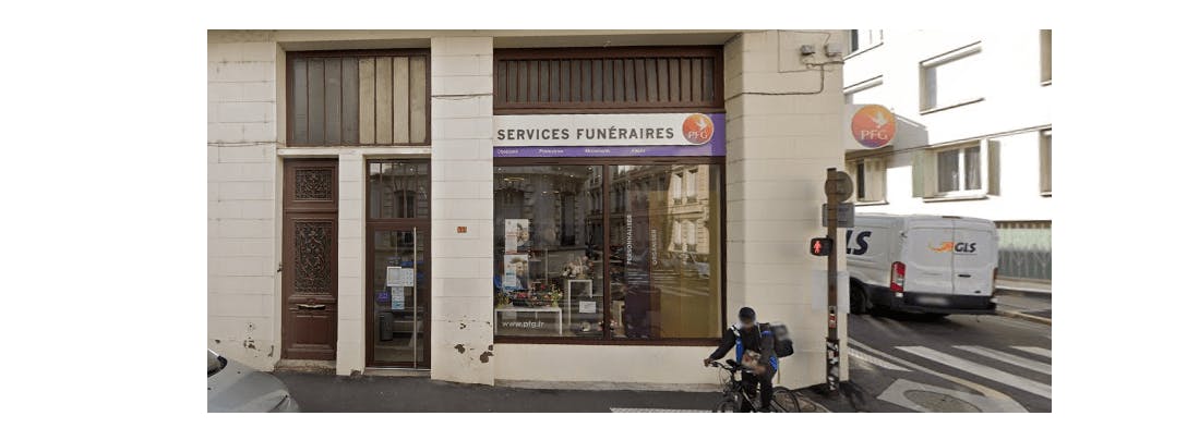 Photographie de la Pompes Funèbres Générales à Saint-Etienne