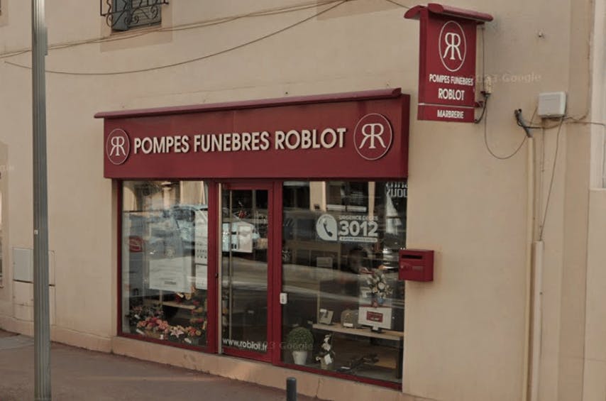 Photographie de la Pompes Funèbres ROBLOT de Saint-Raphaël