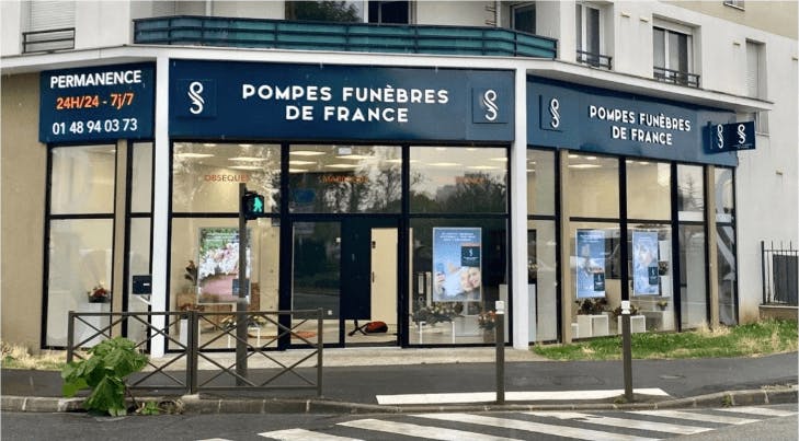 Photographie de Pompes Funèbres de France de Rosny-sous-Bois