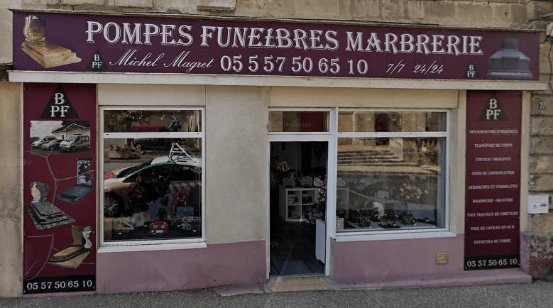 Photographie de la Branne Pompes Funèbres  de la ville de Branne