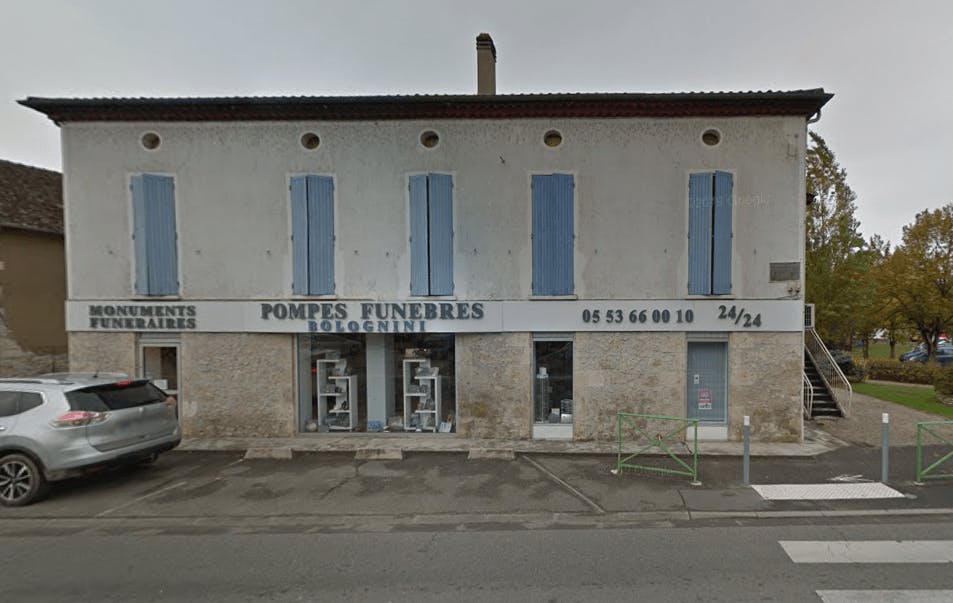 Photographie de la Pompes Funèbres Bolognini  de la ville de Pont-du-Casse
