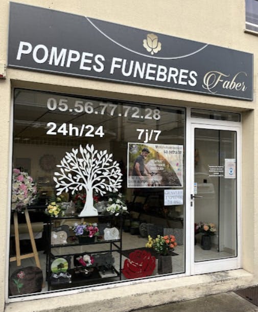 Photographie Pompes Funèbres Faber de Cestas