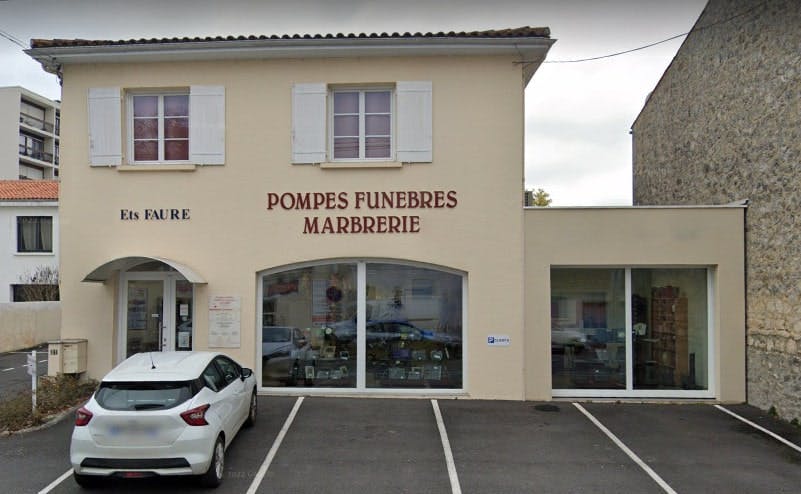 Photographie de Pompes Funèbres Marbrerie Saintaises de Saintes