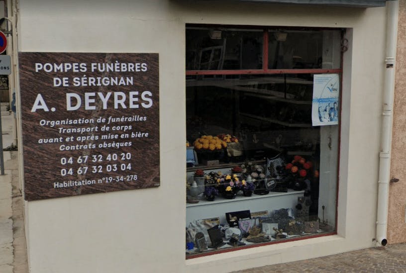 Photographie Pompes Funèbres Deyres Sauvian de Sérignan