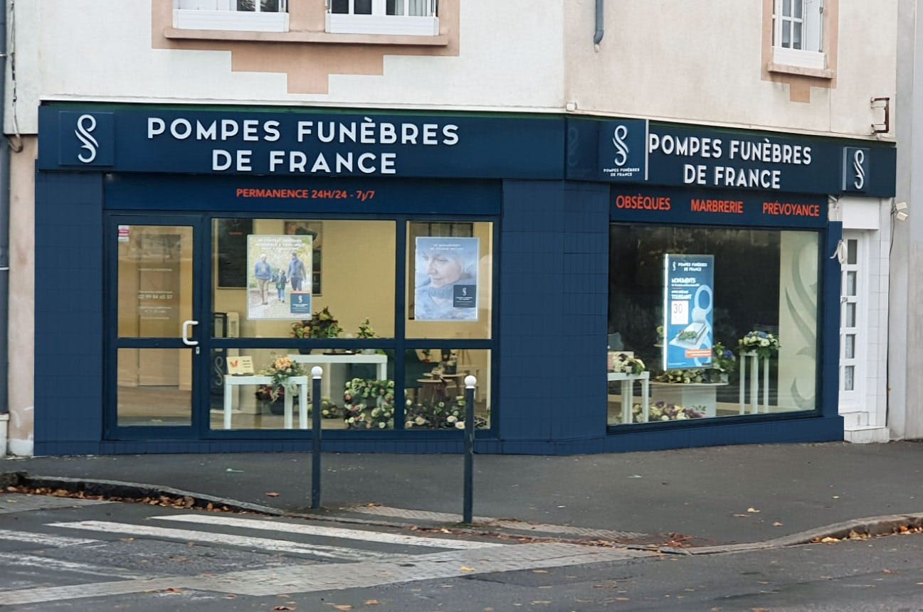 Photographie de Pompes Funèbres de France de Rennes