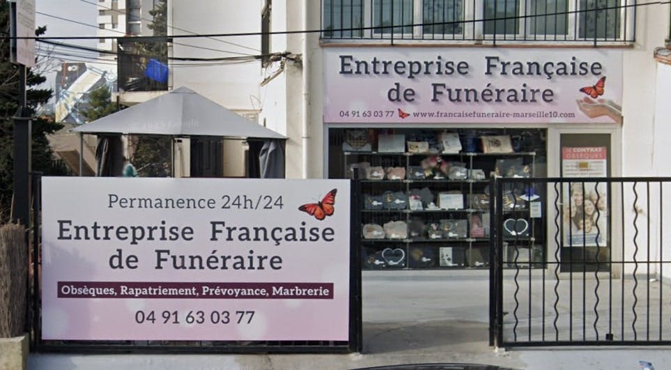 Photographie  de l'Entreprise Française de Funéraire de Marseille
