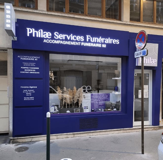 Photographie Philae Services Funéraires de Neuilly-sur-Seine