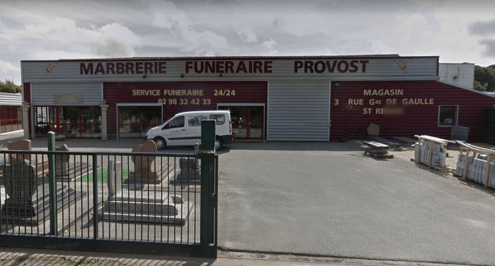 Photographie de la Pompes Funèbres et Marbrerie Provost à Saint-Renan