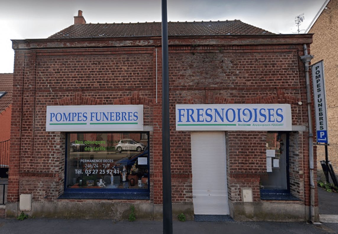 Photographie de la Pompes Funèbres Fresnoises de Fresnes-sur-Escaut