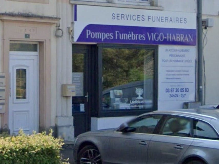 Photographie de la Pompes Funèbres VIGO-HABRAN de Sainte-Marie-aux-Chênes
