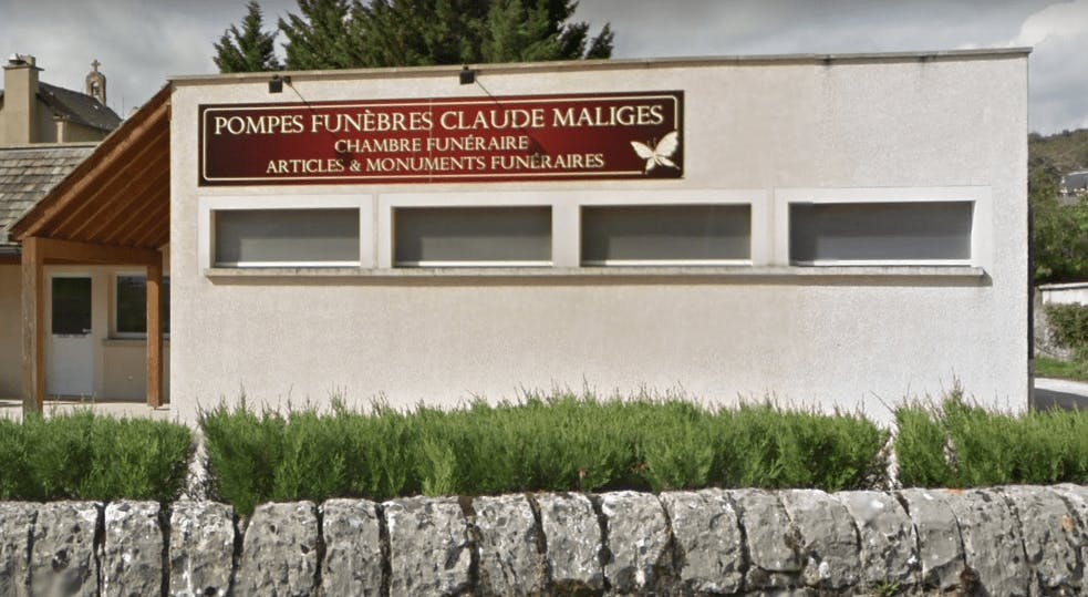 Photographie de la Pompes Funèbres Claude Maliges à Marvejols