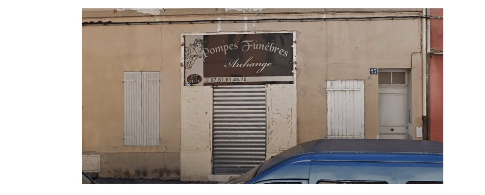 Photographie de la Pompes Funèbres Archange à Marseille