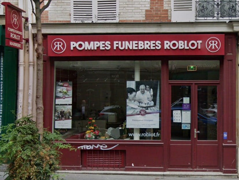 Photographies des Pompes Funèbres Roblot à Paris