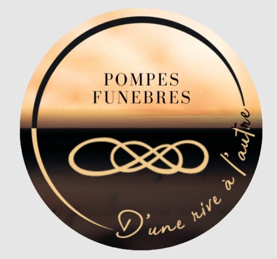 Logo Pompes Funèbres d'une Rive à l'Autre