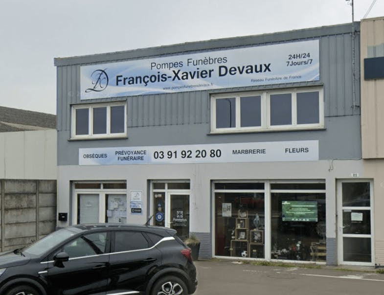 Photographie de la Pompes Funèbres François Xavier DEVAUX de Saint-Martin-au-Laërt