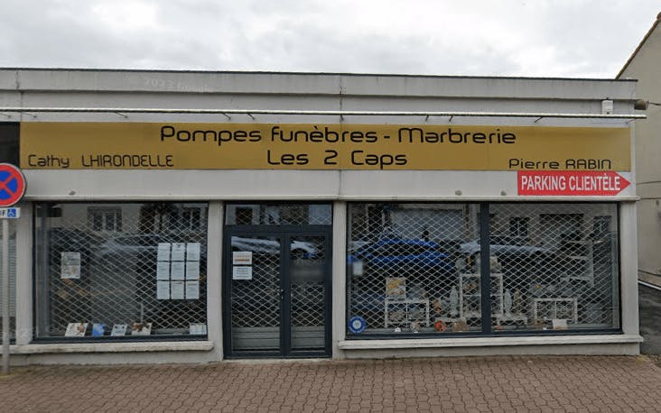 Photographie de la Pompes Funèbres et Marbrerie des 2 Caps de Calais