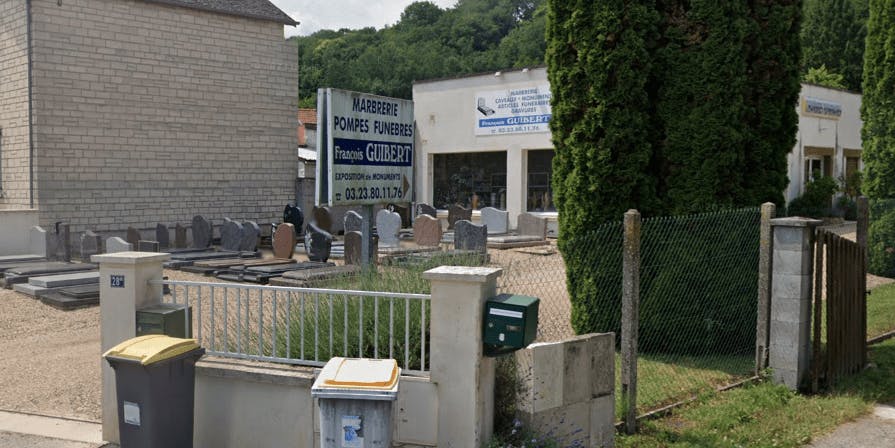 Photographie de la Pompes Funèbres Et Marbrerie François Guibert de la ville de Pinon
