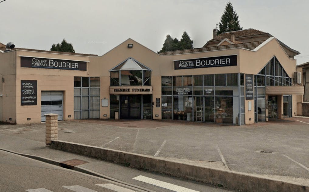 Photographie de la Pompes Funèbres Boudrier de La Tour-du-Pin