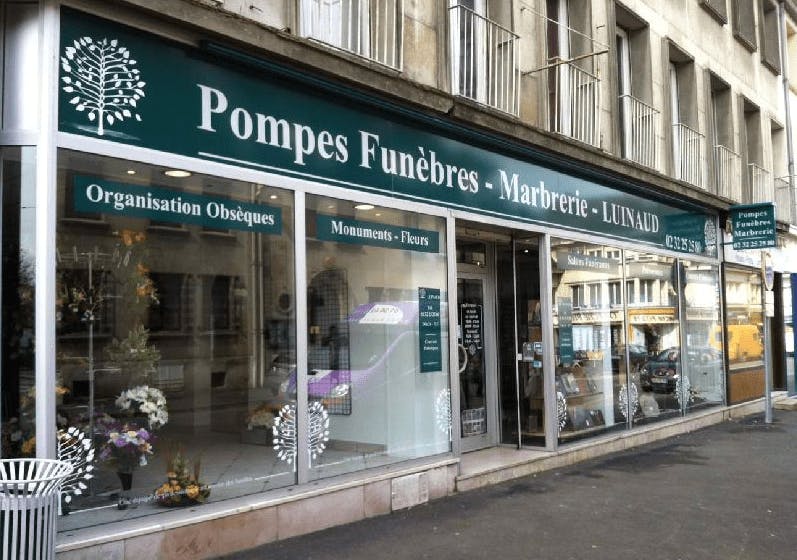 Photographie de la Pompes Funèbres Luinaud de Louviers