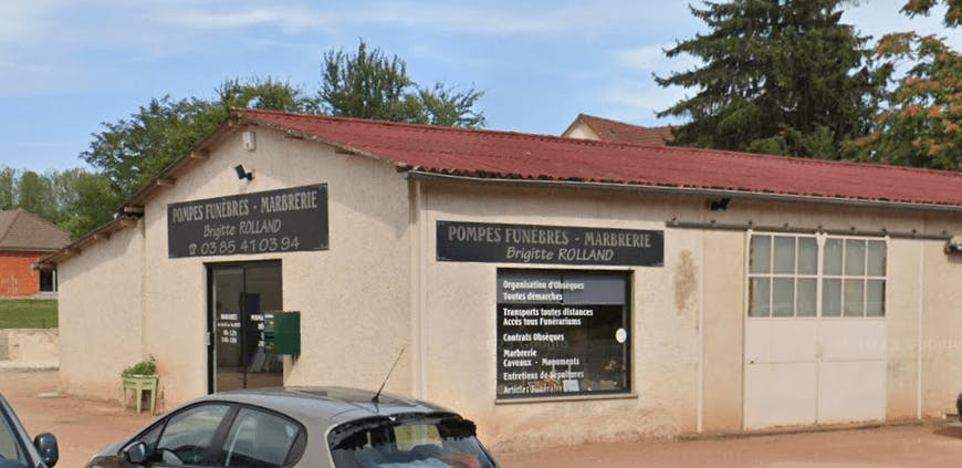 Photographie de Pompes Funèbres Marbrerie Brigitte ROLLAND d'Ouroux-sur-Saône