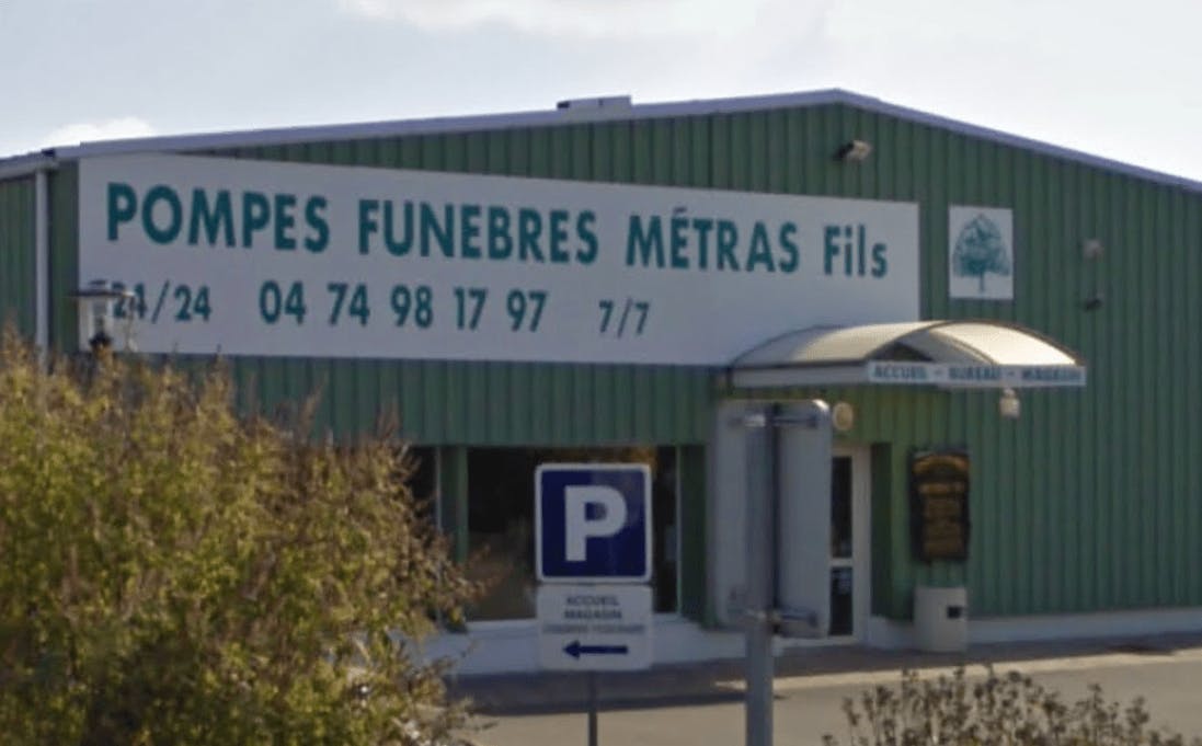 Photographie de la Pompes Funèbres Métras de Villars-les-Dombes