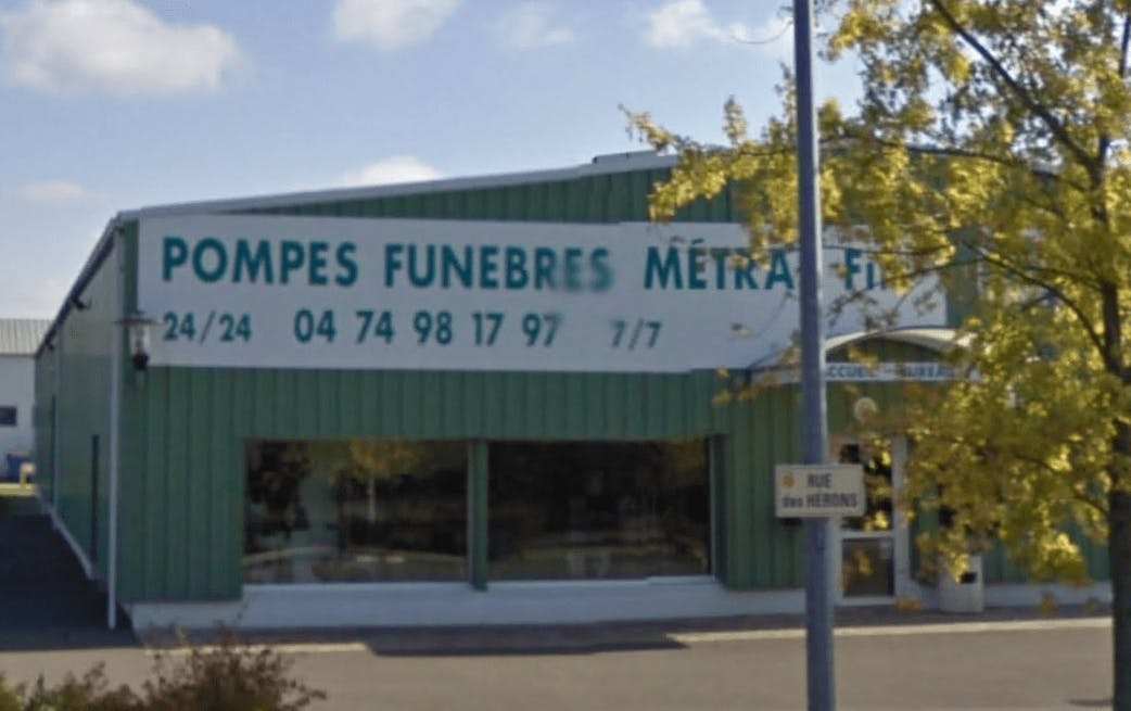 Photographie de la Pompes Funèbres Métras de Villars-les-Dombes