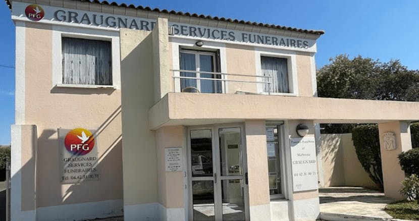 Photographie de la Pompes Funèbres et Marbrerie Graugnard - PFG de Marignane