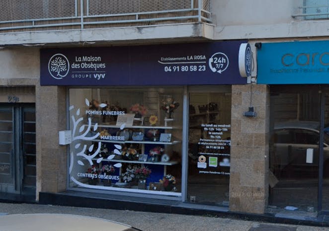 Photo de Pompes funèbres La Maison des Obsèques Ets La Rosa à Marseille