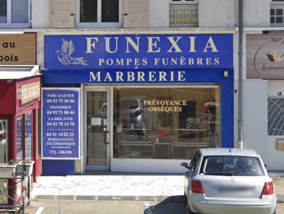 Photographie de la Funexia Pompes Funèbres de Château-Arnoux-Saint-Auban