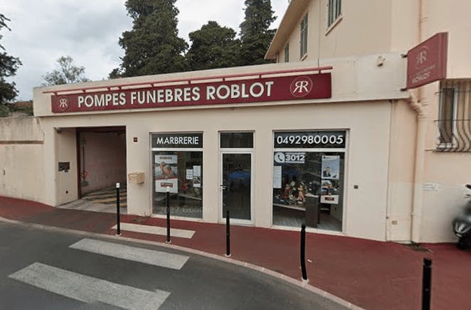 Photographie de la Pompes Funèbres ROBLOT de Cannes