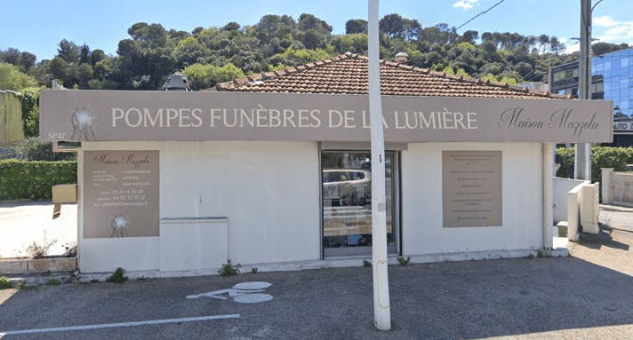 Photographie de la Pompes Funèbres de La Lumière – Maison Mazzola de Cagnes-sur-Mer


