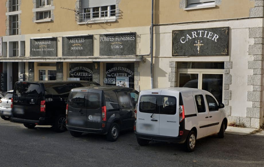 Photographie de la Pompes Funèbres et Marbrerie Cartier - Dignité Funéraire de Sisteron
