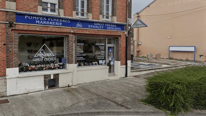 Photographie de la Pompes Funèbres et Marbreries Girot Frères de Romilly-sur-Seine