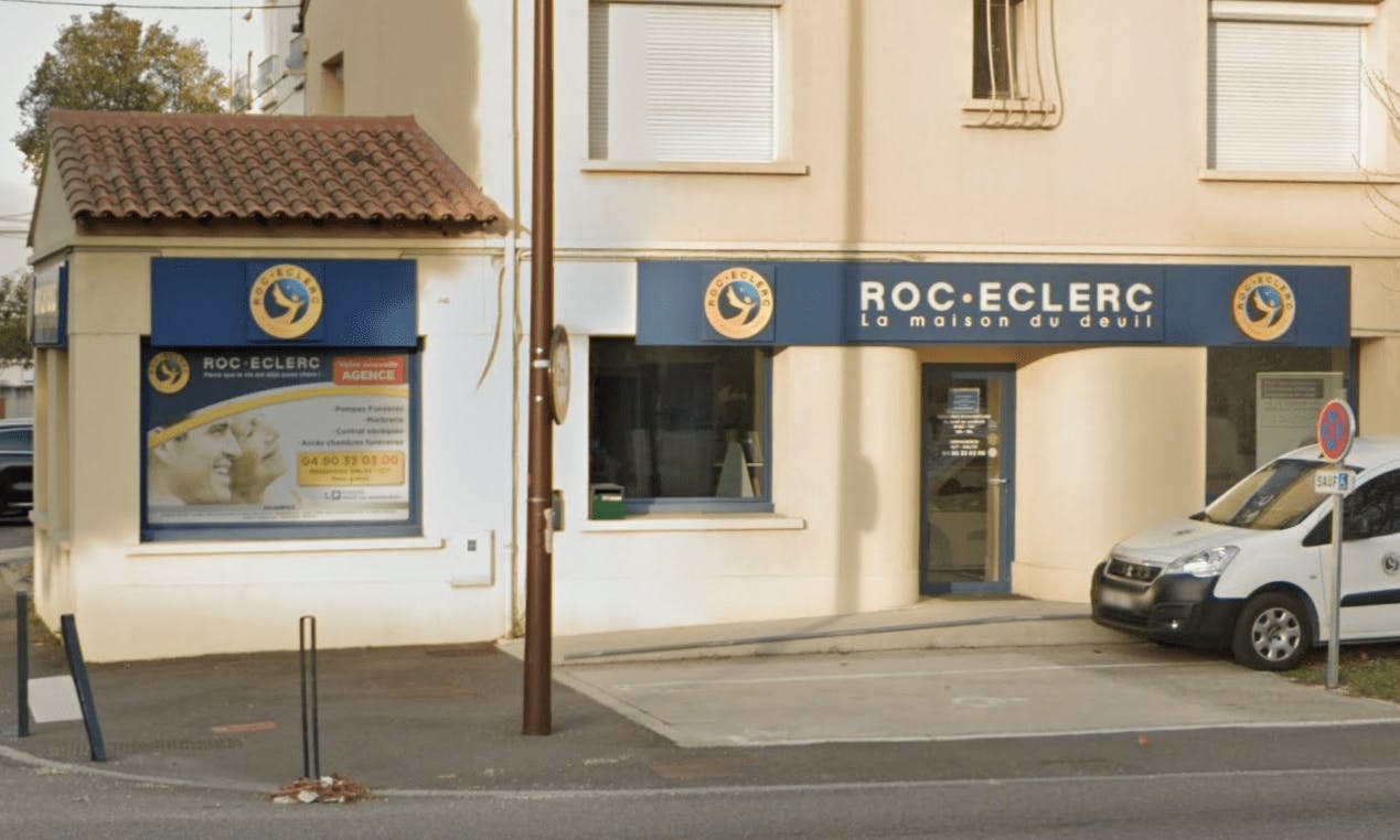Photographie de la Pompes Funèbres Roc'Eclerc d'Avignon