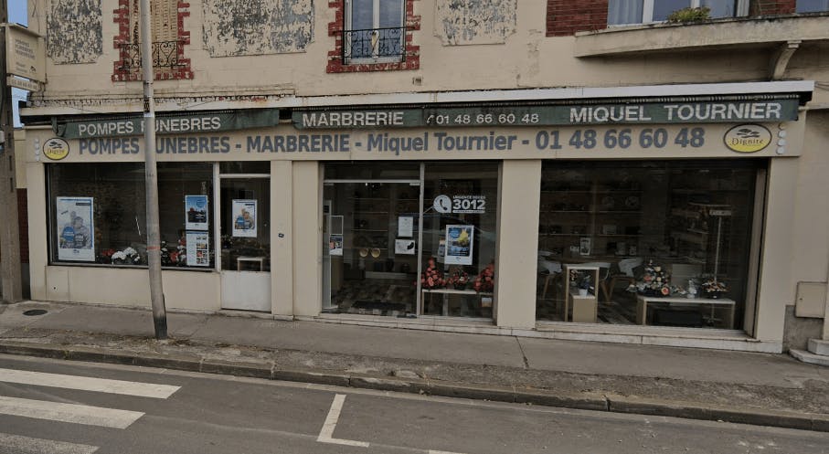 Photographie de Pompes Funèbres Marbrerie Miquel Tournier d' Aulnay-sous-Bois