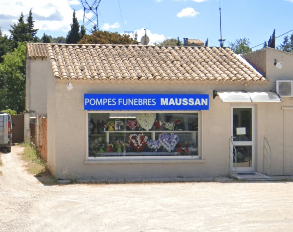 Photographie de la Pompes Funèbres Maussan de Cavaillon