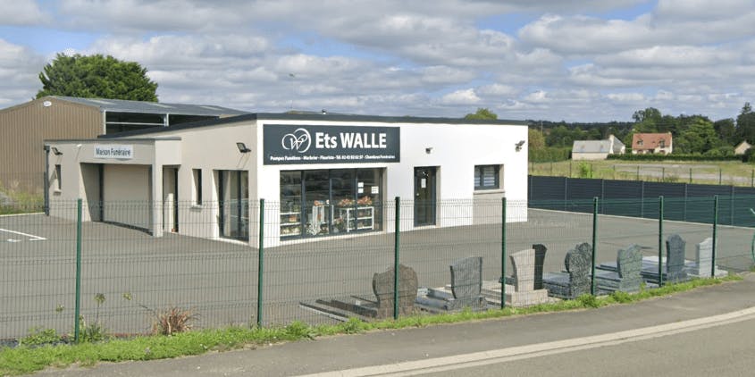 Photographie de la Pompes Funèbres Walle de Noyen-sur-Sarthe