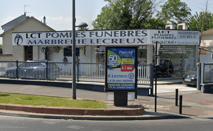 Photographie de LCT Pompes Funèbres Marbrerie Lecreux du Blanc-Mesnil