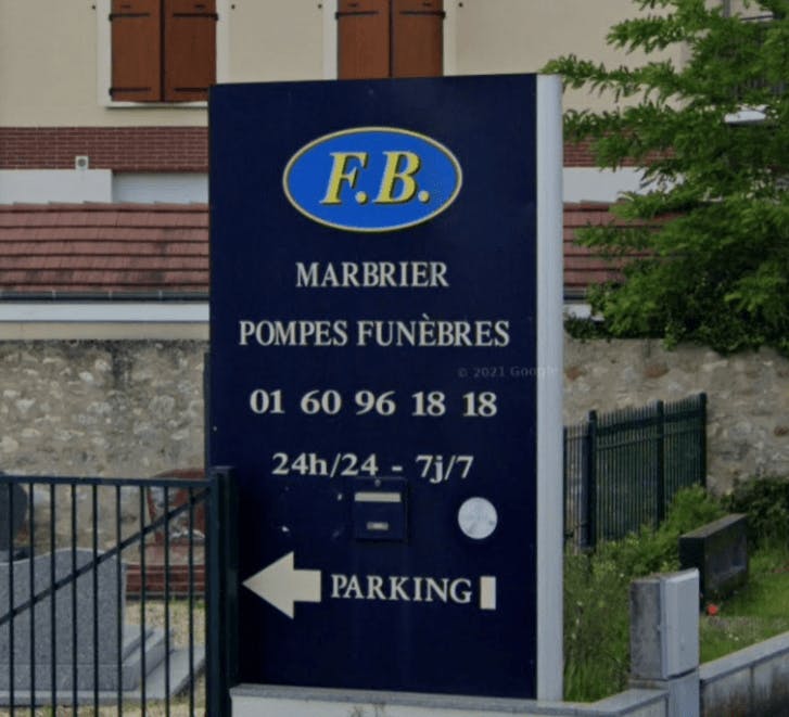Photographie de la FB Marbrier Pompes Funèbres de Montereau-Fault-Yonne