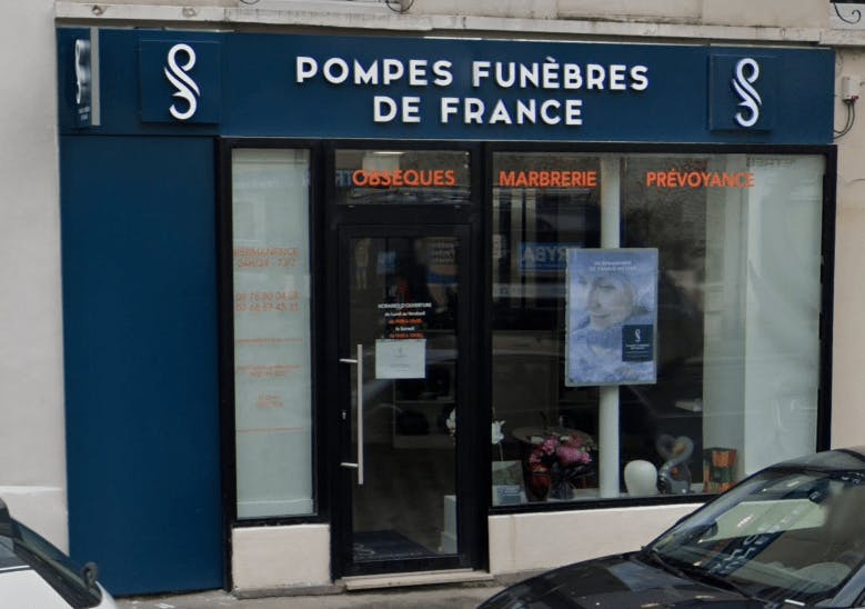 Photographie de Pompes funèbres de France d'Asnières-sur-Seine