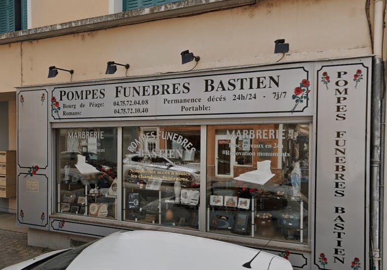 Photographie de la Pompes Funèbres Bastien à Bourg-de-Péage