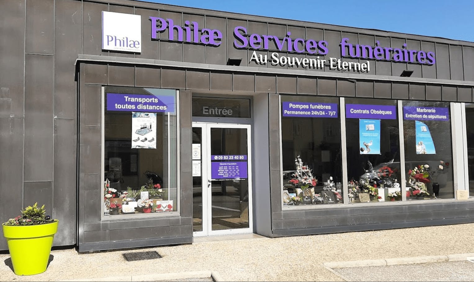 Photographie de la Philae Services Funéraires - Au Souvenir Eternel de Dole