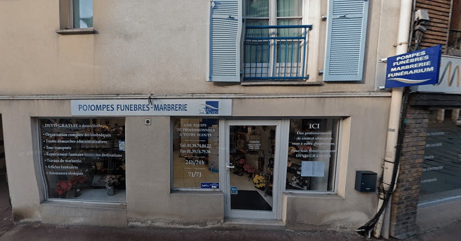 Photographie de Pompes Funèbres Marbrerie les 2 Rives de Triel-sur-Seine