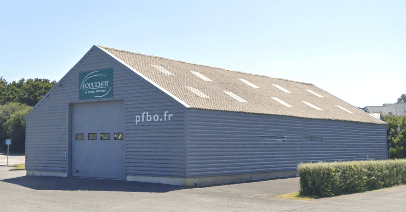 Photographie de la Pôle Funéraire Bretagne Ouest de Saint-Thégonnec