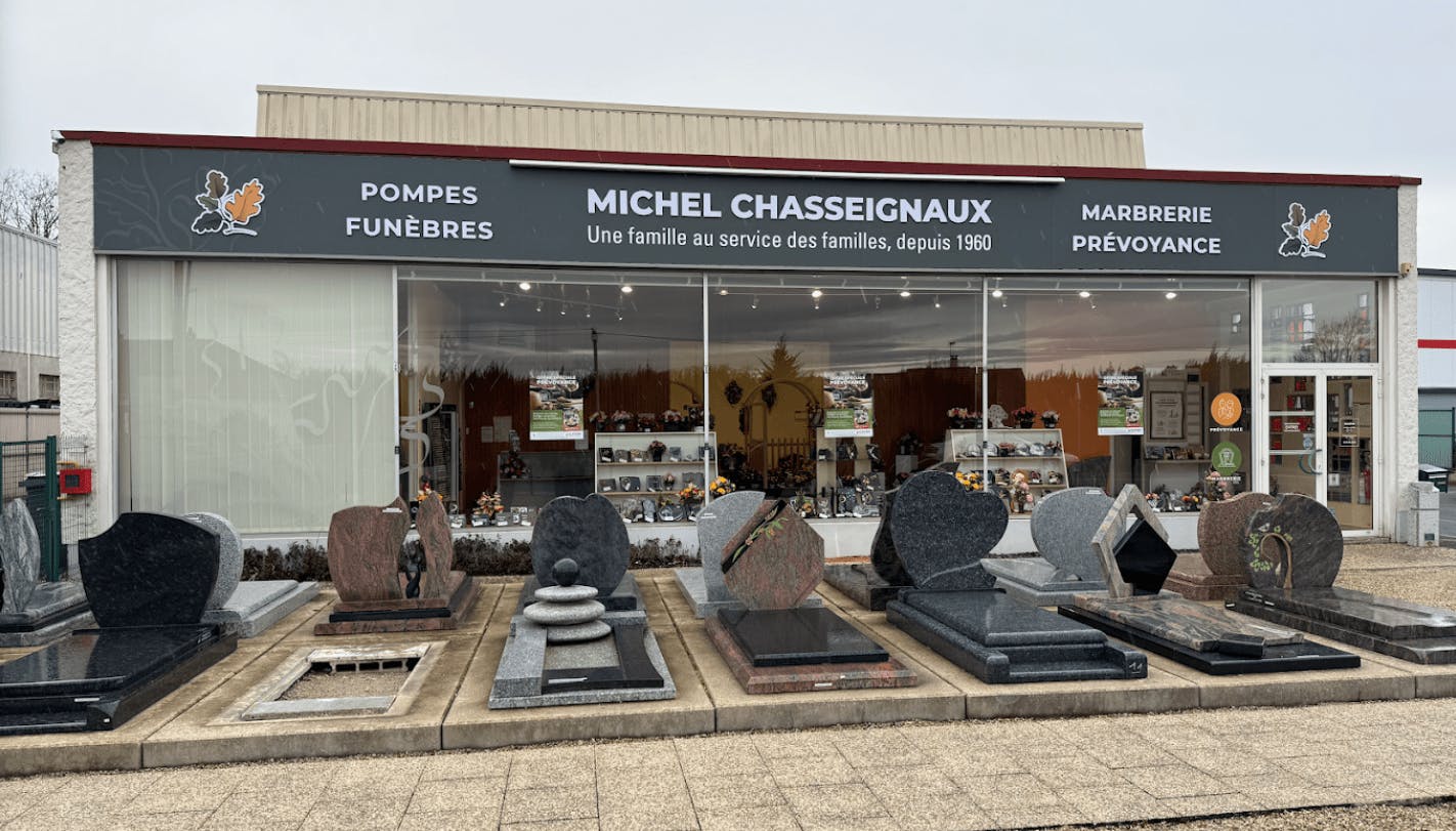 Photographie de la Pompes Funèbres Michel Chasseignaux de Saint-Père-sur-Loire
