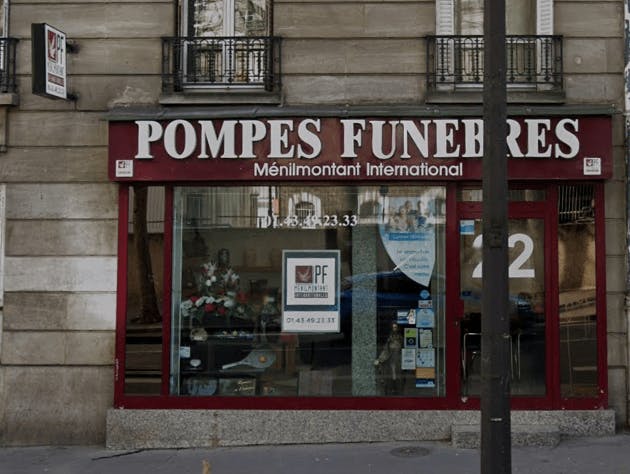 Photo de Pompes Funèbres Menilmontant International à Paris